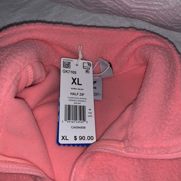 💕Adidas Pink Sherpa Pullover- Special Edition - Picture 5 of 5